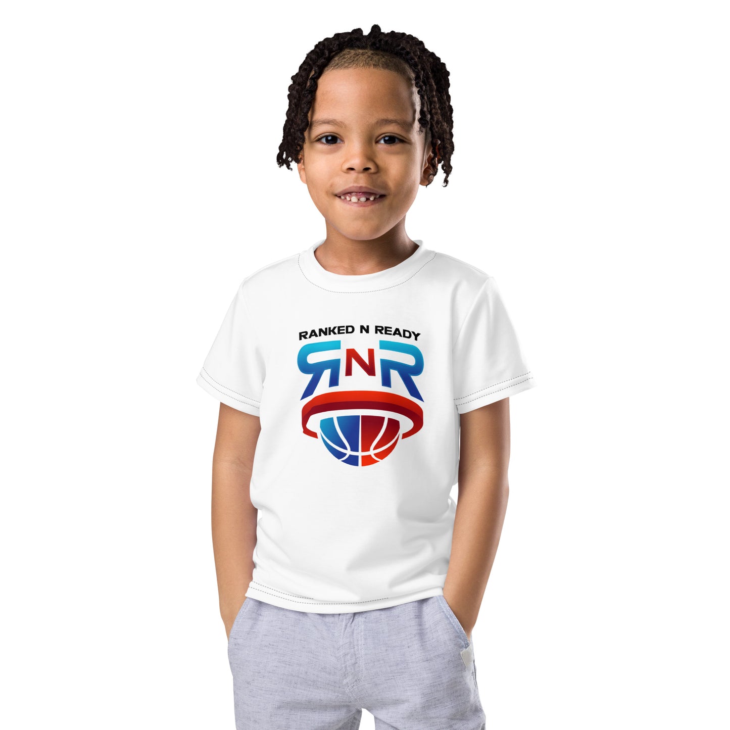 Ranked And Ready Kids crew neck t-shirt