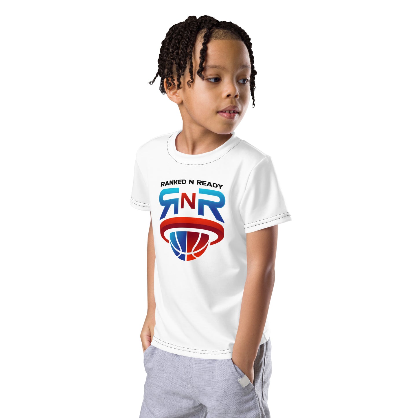 Ranked And Ready Kids crew neck t-shirt